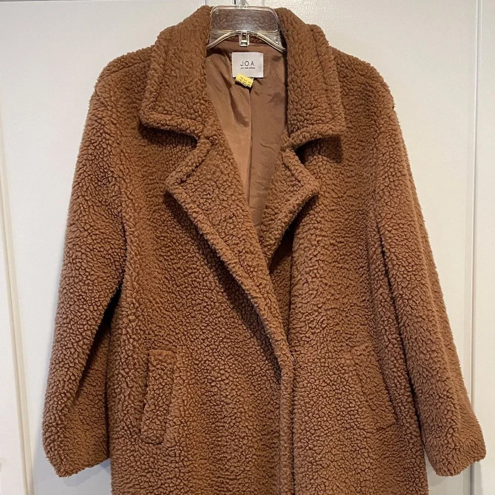 Long J.O.A. Teddy Coat - Picture 2 of 3